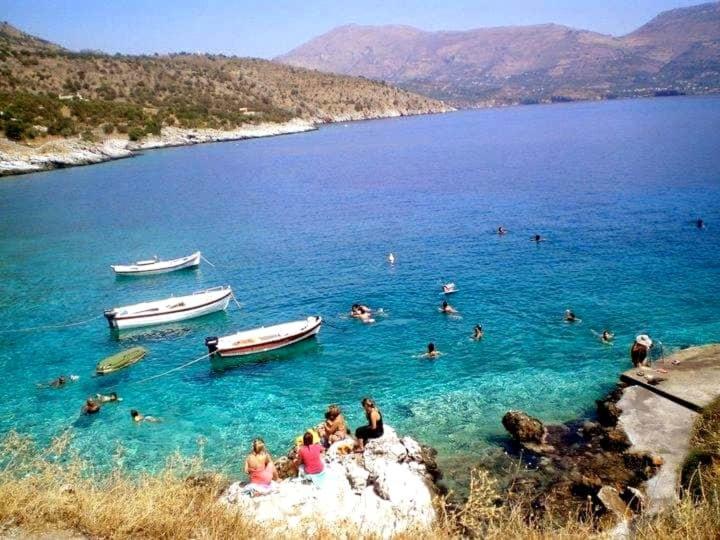 Villa Lagkadaki Sea View Argilia Екстериор снимка